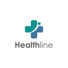 Health Line Logo Vector and Medical