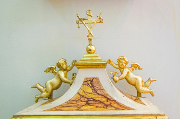 Fototapeta premium tabernacle to guard the host for the holy mass
