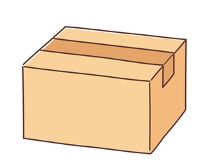 梱包したダンボール　荷物