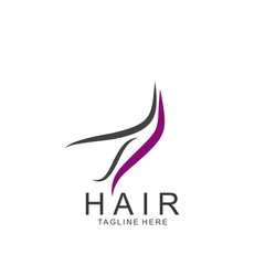Modern Hair Salon Logo Design