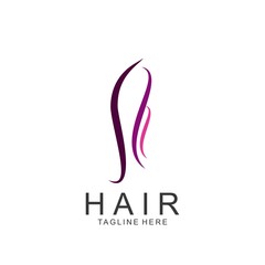 Modern Hair Salon Logo Design