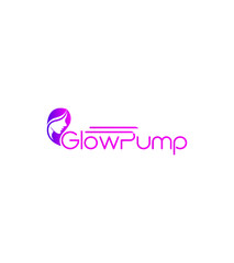 Abstract modern creative Glowpump logo template, Vector logo for business and company identity 