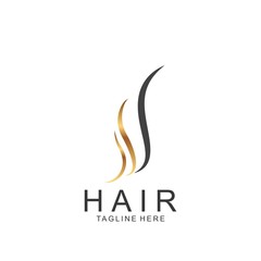 Modern Hair Salon Logo Design