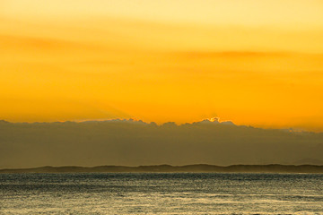 Por do Sol na Praia de Guaratiba -  Rio de janeiro - Brasil.