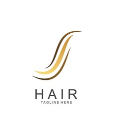 Modern Hair Salon Logo Design