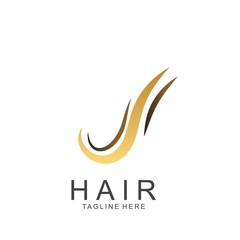 Modern Hair Salon Logo Design