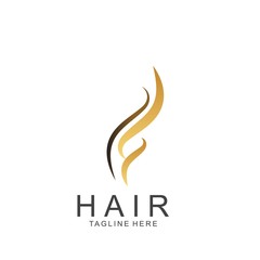 Modern Hair Salon Logo Design