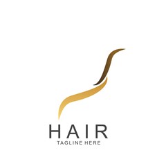 Modern Hair Salon Logo Design