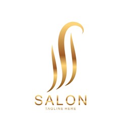 Modern Hair Salon Logo Design
