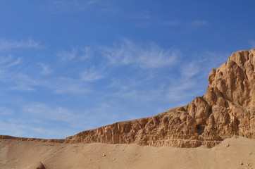 red rocks and blue sky