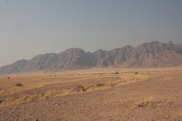 Fototapeta na wymiar Mountains In A Desert