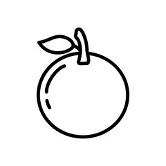 orange icon design, flat style trendy collection