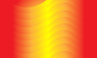 abstract background in yellow and red. with a wavy shape. good for desktop backgrounds, smartphone or other backgrounds.