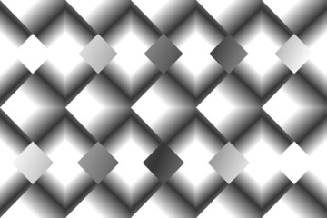 silver color 3d pattern emboss background template vector