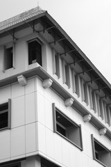 facade of an old house