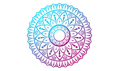 Colorful mandala pattern 