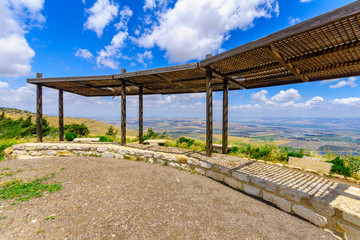 Dovi and Eran Shamir Lookout on the Gilboa ridge