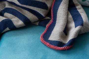 armchair on blanket home style