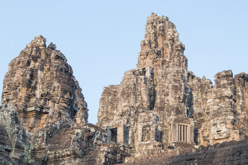 Fototapeta na wymiar Bayon temple. Angkor Thom. Cambodia