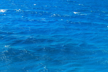 Blue water texture