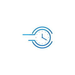 Fast Time Icon Logo Design