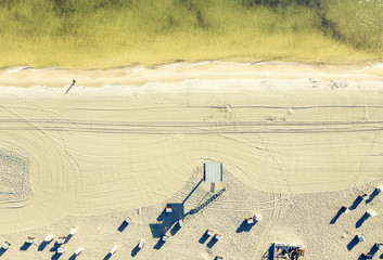 High Angle View Of Sand Dune