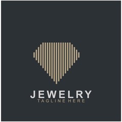 Jewelry logo abstract design