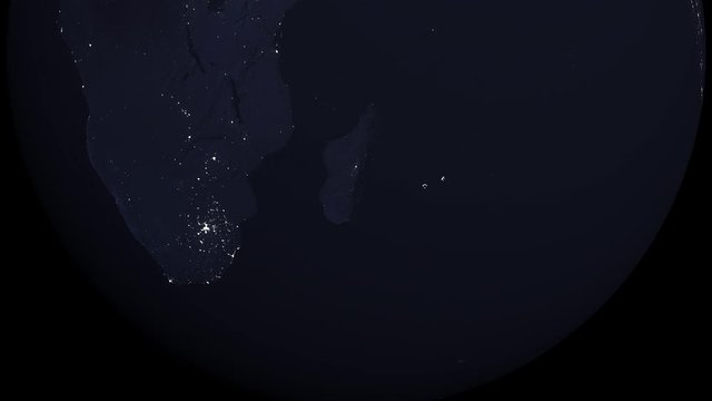 Southern Hemisphere_Earth 4K 360 d night 