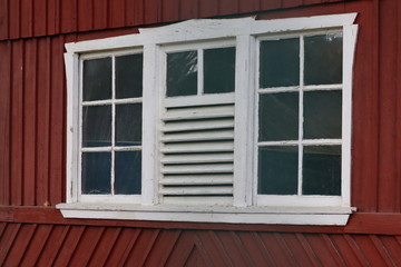 Fototapeta premium Holzfenster