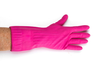 cleaning of the premises. latex gloves.