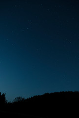 Fototapeta premium 北の空 北極星と北斗七星