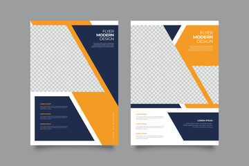 Corporate Creative Business Flyer brochure design, size A4 template, creative leaflet, trend cover geometric, agency flyer