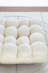 自宅でパン作り　ちぎり白パン