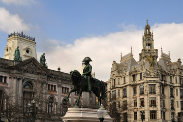 Fototapeta na wymiar King Pedro IV - Porto