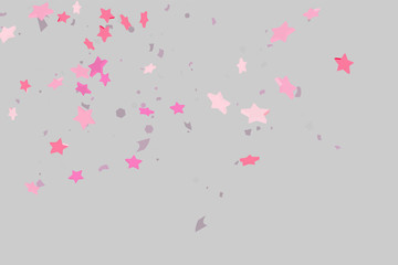 Confetti stars.