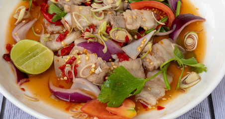 Thai Food Mixed Dishes 