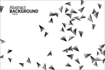 
Triangular background.