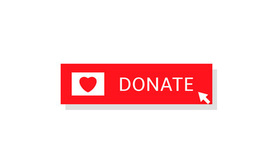 Donate button icon