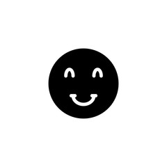 Fototapeta premium smile face icon design vector template