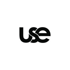 use letter original monogram logo design