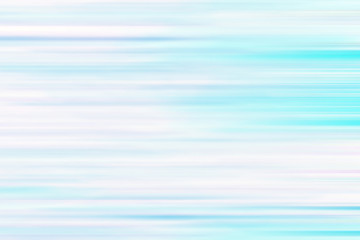 Abstract background. Turquoise, blue stripes on white background in motion. Copy space.