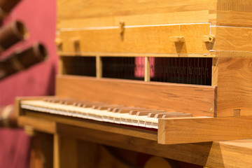 Leonardo Da Vinci Musical Instrument Wooden Piano