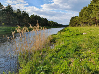 The water channel in Belarus