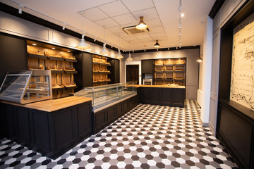 Bakery shop interior