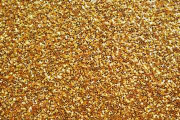 Abstract gold glitter sparkle background