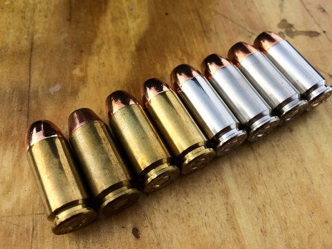 Bullets 40 .40 caliber smith and wesson speer winshester for handgun firearm pistol