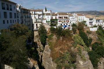 Ronda en Andalousie en Espagne