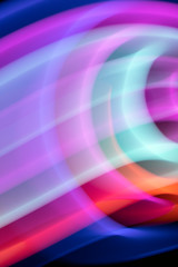 Pink And Blue Abstract Light Swirls Smoke Background