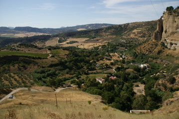 Ronda en Andalousie en Espagne