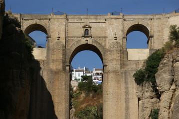 Ronda en Andalousie en Espagne